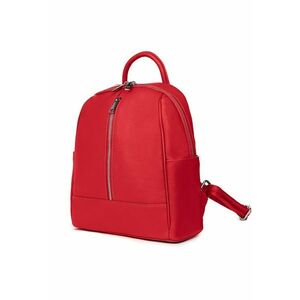 Rucsac din piele naturala Silvio - Rosu imagine