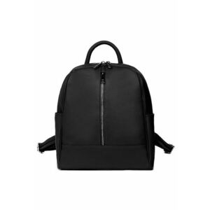 Rucsac din piele naturala Silvio - Negru imagine