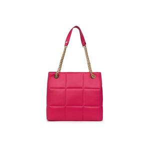 Geanta din piele matlasata Azaleea - Fucsia imagine