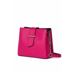 Mini poseta dama din piele Avery - Fucsia imagine