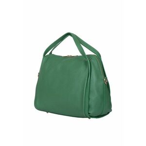 Geanta dama din piele naturala Evelyn - Verde imagine