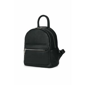 Mini rucsac din piele Rafael - Negru imagine