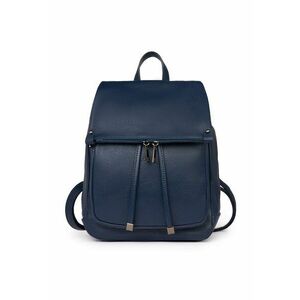 Rucsac piele naturala Jimmy maro - Bleumarin imagine