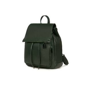 Rucsac piele naturala Jimmy maro - Verde imagine