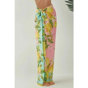 Cover-Up plaja - Maxi imprimat - Galben lamaie - imagine