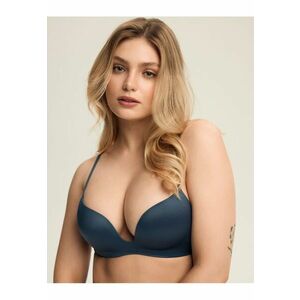 Sutien super Push-up navy Shapy - Albastru imagine