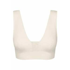 Sutien dama triunghi Alb crem Blank - Alb imagine