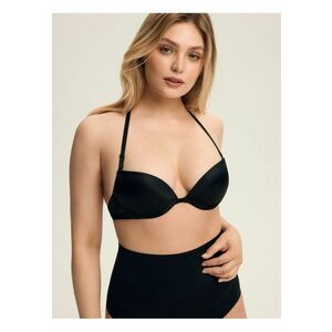 Sutien push-up negru Silky - Negru imagine