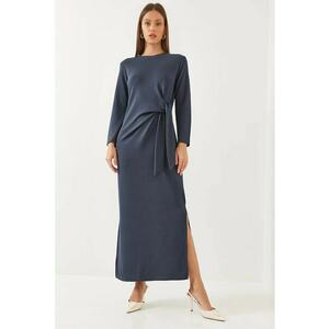 Rochie maxi - HiCCUP - mulata - violet - jerseu de bumbac imagine