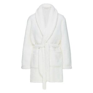 Halat dama - Fleece - Alb crem imagine