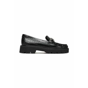 Mocasini dama - din piele ecologica - negru imagine