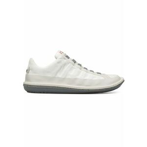 Pantoci sport din piele Beetle - Alb imagine