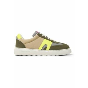 Pantofi sport cu insertii din piele intoarsa Runner K21 - Verde/Gri imagine