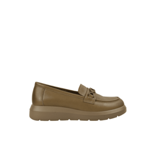 Pantofi casual - dama - FORMAZIONE - 527501 kaki - piele naturala - Kaki imagine