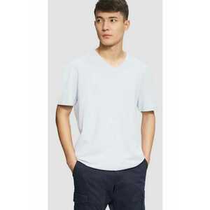 Tricou barbati cu anchior - Regular fit - din bumbac - Verde imagine