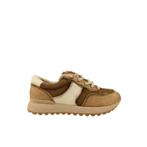 Pantofi sport - dama - KM 9819 - piele nabuc - 43942 - Maro imagine