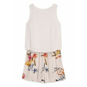 Pijama dama Rorai Alb crem imagine