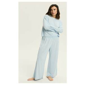 Pantaloni Ruth Albastru deschis - Albastru deschis imagine