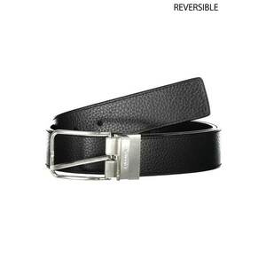 Curea reversibila - barbati Adj/Rev Light Frame Mono - Negru - Negru imagine
