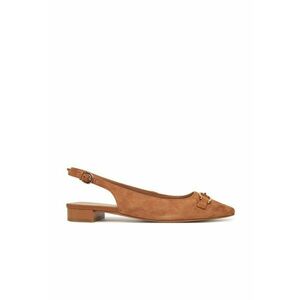 Sandale dama - D55YUE-00021 - Piele naturala - Maro imagine