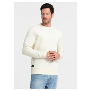 Bluza de trening din bumbac cu model uni imagine