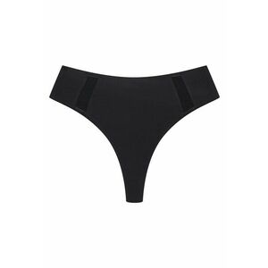 Chiloti dama - tanga negru - Blank - Negru imagine