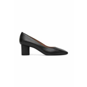 Pantofi dama - negru - piele naturala - Negru imagine