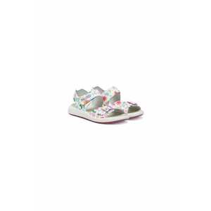 Sandale fete - Piele naturala - Multicolor - Multicolor imagine