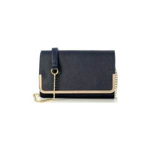 Geanta dama piele - Laura 41 C rama - bleumarin - 31x7x21 cm imagine