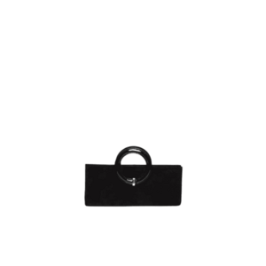 Geanta dama piele - Nancy - negru - 34x5x15 cm imagine