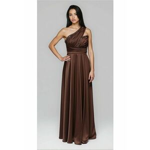 Rochie de seara maxi LA-OM-DLR252 - Maro imagine