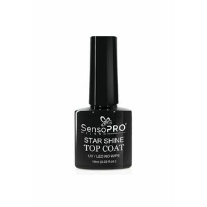 Top Coat Oja Semipermanenta Star Shine Milano 10ml - Gel de Finish imagine