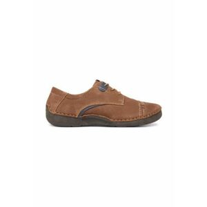 Pantofi de dama piele naturala - maro imagine