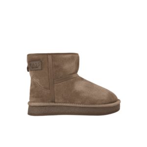 Ghete sport - dama - M470022C - negru - piele intoarsa - Maro imagine