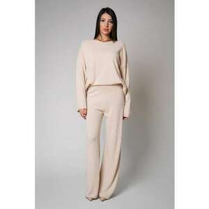 Set Lorelle mix lana si casmir Beige I 18368 - Bej imagine