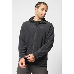 Bluza de trening de fleece - pentru drumetii Taunus - Negru stins imagine