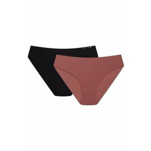 Chiloti figi dama - set de 2 perechi maro-roz Peachy - Roz imagine