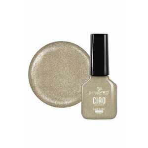Oja Semipermanenta One Step CIAO Collection - Champagne Gold 7ml imagine