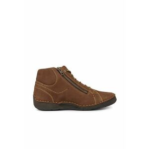 Botine dama - piele naturala - maro imagine