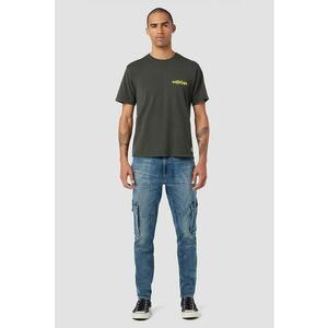 Blugi skinny cargo - Albastru imagine