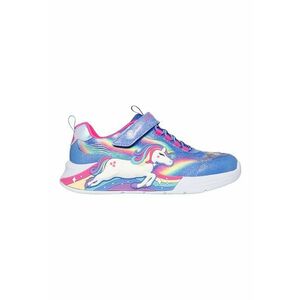Pantofi sport Unicorn Chaser cu lumini - Roz deschis/Albastru deschis imagine