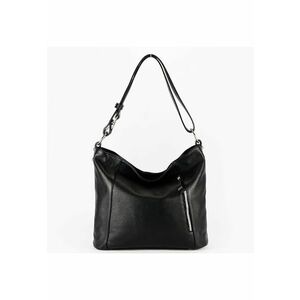 Geanta dama neagra din piele naturala 8913 131 18111 - Negru imagine
