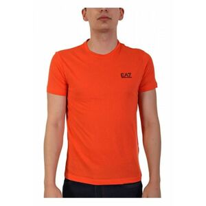 Tricou barbati - Bumbac - Portocaliu imagine