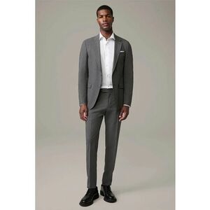 Sacou regular fit la un singur rând de nasturi imagine
