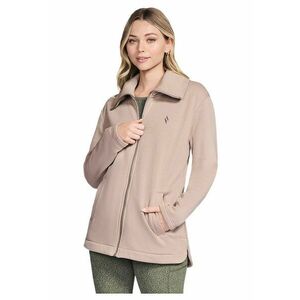 Geaca femei GO SNUGGLE Tunic Full Zip Jacket - Roz - Roz imagine