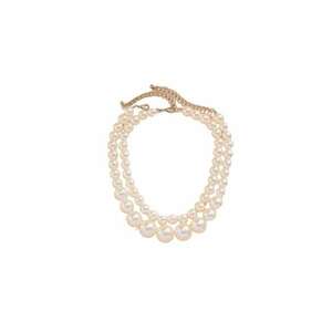 Set 2 coliere din perle - argintii - Nickeline C24 imagine