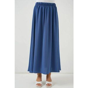 Fusta maxi HiCCUP - albastra - poliester-elastan imagine