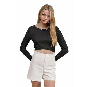 Bluza pentru dama - HiCCUP - Negru - Poliester/Elastan imagine