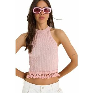 Top dama - Bumbac/Poliester - Roz - imagine