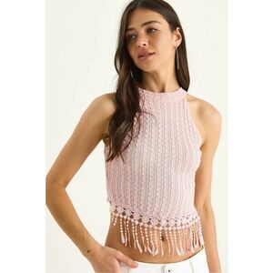 Top dama - Tricot - Roz - imagine